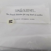 Sun Sleeves The Simple Solution Size M Made in USA 17&quot; Long incl Elastic... - £4.67 GBP