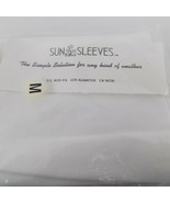 Sun Sleeves The Simple Solution Size M Made in USA 17&quot; Long incl Elastic... - £4.67 GBP