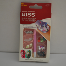 Kiss Salon Secrets Luxe Accents Nail Decoration NSLX01 (Pack of 1) - £8.11 GBP