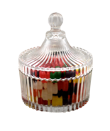 Glass Candy and Sugar Bowl with Lid Perfect for Candy, Sugar and Cubes 5... - £11.64 GBP