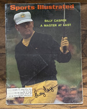 Billy Casper Autographed Sports Illustrated Magazine A MASTER AT LAST JS... - £36.44 GBP