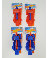 Hot Wheels Launcher &amp; Race Track Extension Lot (4) - Red &amp; Blue 2020 New... - $11.68