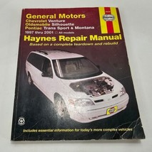 Haynes General Motors 1997-2001 Repair Manual Chevy Oldsmobile Pontiac #38036  - £5.41 GBP