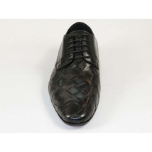 Men's GENIO Genuine Braided Leather Upper And Sole Shoes Turkey 120197862 Black image 2