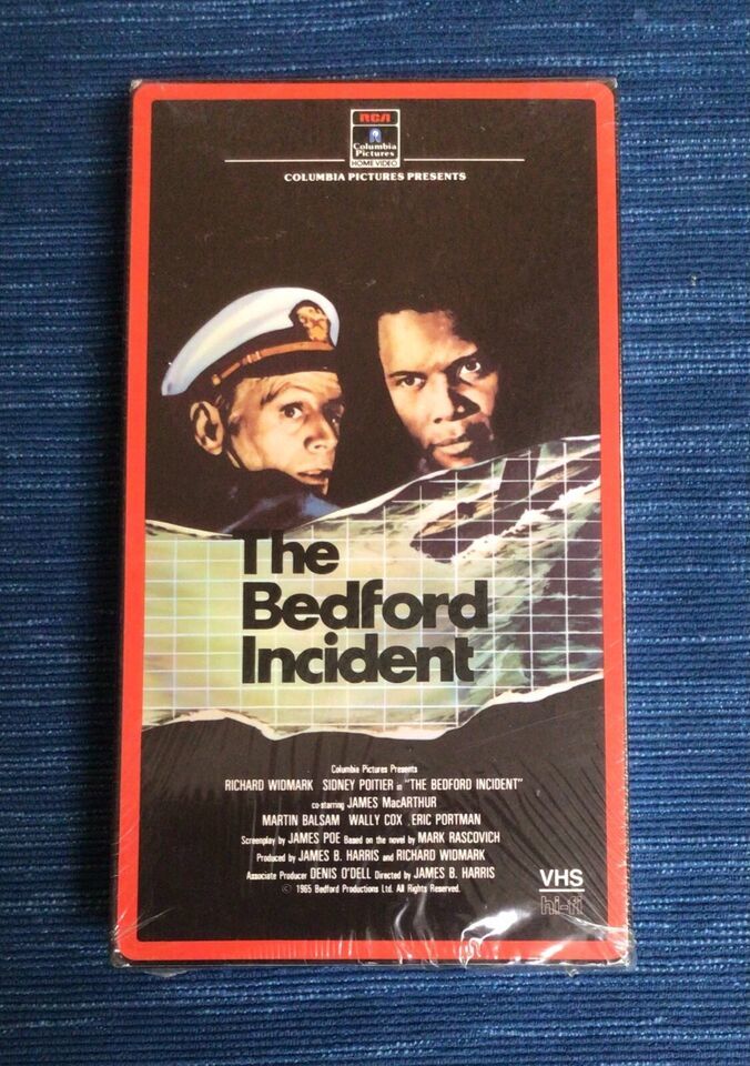 Primary image for 1986 Vtg The Bedford Incident SEALED VHS 60130 RCA Columbia Sidney Poitier ~734A