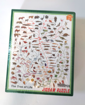 NEW SEALED Eurographics The Tree of Life 1000 Piece Jigsaw Puzzle Animal... - $12.85