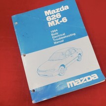 1994 Mazda 626 MX-6 Body Electrical Troubleshooting Wiring Manual Book OEM - $29.65