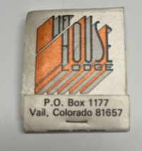 Lift House Lodge Vail Colorado Used Matchbook - £6.18 GBP