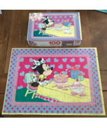 VINTAGE Walt Disney MINNIE MOUSE BIRTHDAY CAKE PARTY 100 Piece CHILDREN&#39;... - $302.96 MXN