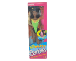 VINTAGE 1989 BEACH BLAST CHRISTIE BARBIE DOLL # 3253 MATTEL NEW IN ORIGI... - $47.50