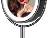 Professional 8.5&quot; Lighted Makeup Mirror, 1X/10X Magnifying Vanity Mirror... - $90.99