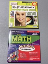 Multimedia Pre Algebra Middle School Math CD-ROM &amp; 2008 Elementary - £15.02 GBP