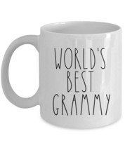 World&#39;s Best Grammy Coffee Mug 11/15oz Mother&#39;s Day Christmas Cup Gifts For Mom - £12.61 GBP+