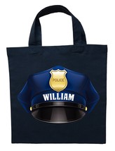 Police Officer Trick or Treat Bag - Personalized Policeman Halloween Bag - £10.41 GBP+