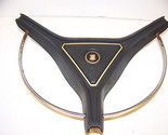 1969 CHRYSLER NEWPORT HORN RING CAP OEM BLACK - $67.49