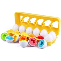 Color Matching Egg Set - Fine Motor Skill Montessori Toys - Toddler Toys - Learn - £25.57 GBP