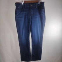 Lee Relaxed Straightleg Blue Denim Jeans Women Size 16L - £7.81 GBP
