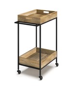 Simons 24&quot; Natural Wood Bar Cart - $5,464.15 MXN