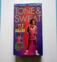 New. Factory Sealed. Richard Simmons Vtg 1994 Tone &amp; Sweat Workout Video. - £7.15 GBP