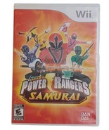 Power Rangers Samurai - Nintendo Wii w Manual TESTED Working - $7.87