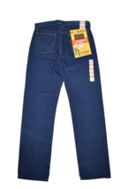 Vintage Wrangler Jeans Mens 31x32 Dark Wash Denim 13MWZPW Western Cowboy Cut New - £27.62 GBP
