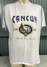 Cancun Mexico Tourist White XL Sailing T-Shirt - £10.69 GBP