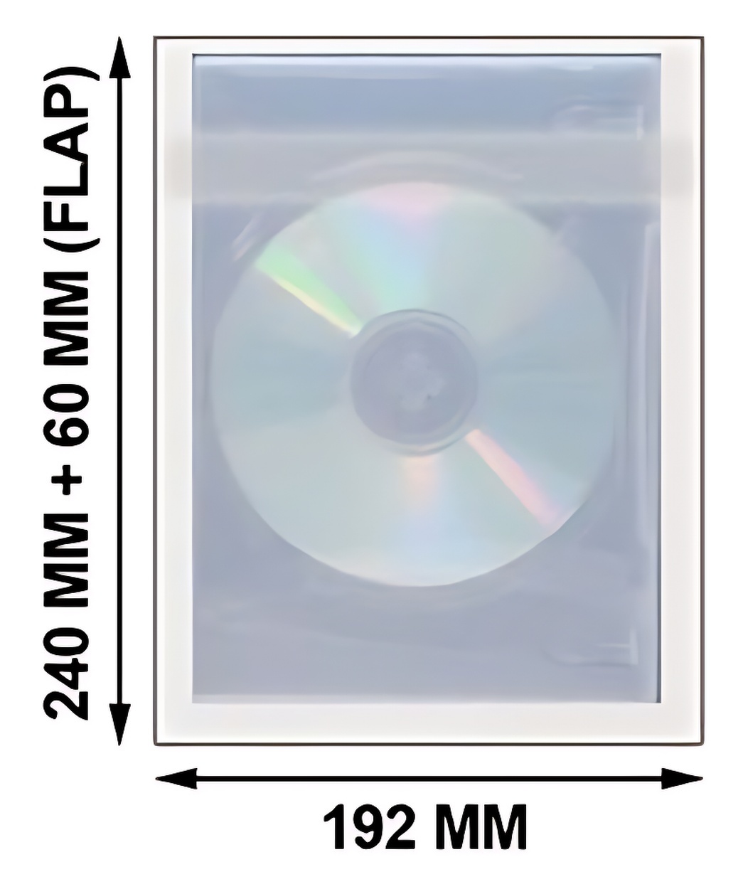 OPP Plastic Wrap Bag for DVD Case 57mm - $12.92+