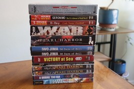 Lot of 11 (21 Discs)Classic Military War Movies Documentaries WWII Era on DVD - £15.62 GBP