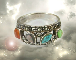 HAUNTED RING ALEXANDRIA'S EVERY COLORS POWERS HIGHEST LIGHT COLLECTOOAK MAGICK - £2,584.53 GBP