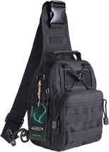 Outdoor Tactical Backpack Military Sport Pack EDC Sling Shoulder Bag Satchel 7L - £25.67 GBP+