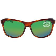 Costa Del Mar VLA 10 OGMP Vela Sunglasses Shiny Tortoise Green Mirror 58... - $179.99