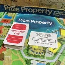 Prize Property Game Opportunity Cards Deck x 60 Cards Milton Bradley 1974 - £7.03 GBP