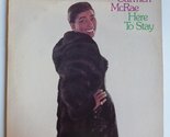 Here To Stay - Carmen McRae [Vinyl] Carmen McRae - £28.15 GBP