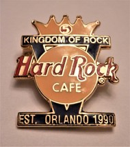 Hard Rock Cafe ORLANDO 5th Year for the Kingdom of Rock Pin - $6.95