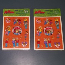 NEW NOS 2 Packages Hallmark Heartline Stickers PBS Arthur 2000 VTG SEALED - $19.75