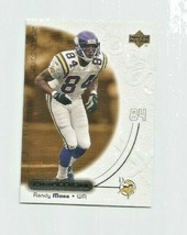 Randy Moss (Minnesota Vikings) 2000 Upper Deck Ovation Card #31 - £3.89 GBP