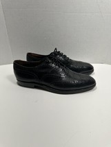 Church’s Alan McAfee England Men Sz 10  Black Leather Oxford Shoes Laces Classic - £70.40 GBP