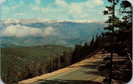 Echo Lake On The Mt. Evans Drive Denver Mountain Parks Colorado Postcard Posted - £7.46 GBP