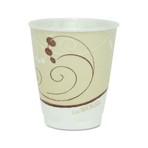Solo Cups Symphony Design Trophy Foam Hot/Cold Drink Cups- 8oz- Beige- 1... - $39.56