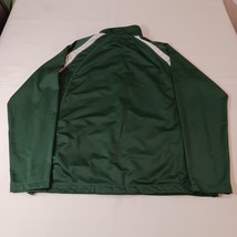 Sport-Tek LGH SAFETY FIRST Men's Green Jacket Full Zip Pockets Jacket Size Large image 2