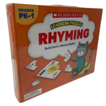 Learning Puzzles Rhyming PreK-1 By Scholastic New Sealed Package - £9.94 GBP