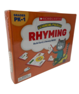Learning Puzzles Rhyming PreK-1 By Scholastic New Sealed Package - £9.91 GBP