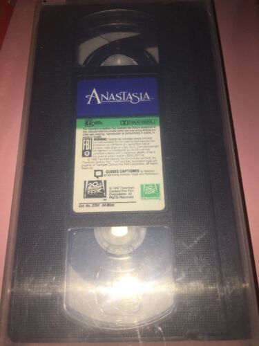 Primary image for Anastasia - Sing Along (VHS, 1997)