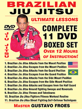 BJJ Ultimate Lessons 11 DVD Set by Gustavo Froes - £125.82 GBP