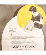 1920 Procter And Gamble Ivory Soap Flakes Advertisement Detergent Laundr... - €34,31 EUR