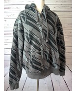 Fox Racing Sasquatch Hoodie Jacket XL Extra Large Y2K Faux Fur Moto 90s ... - $3,840.31 MXN