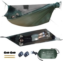 Nomadnest 11Ft Camping Hammock With Net And Ridge Rope, Detachable Full-... - $90.95