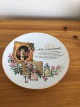 VTG Avon 20th Anniversary Decorative Collectors porcelain Plate Collectable - £4.67 GBP