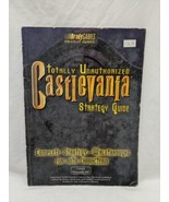 *Damaged* Totally Unauthorized Castlevania Strategy Guide Book N64 - €12,60 EUR