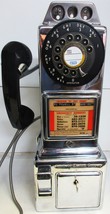 AE Chrome Pay Telephone Only $649 FREE SHIPPING Fully Restored #1 - £506.93 GBP